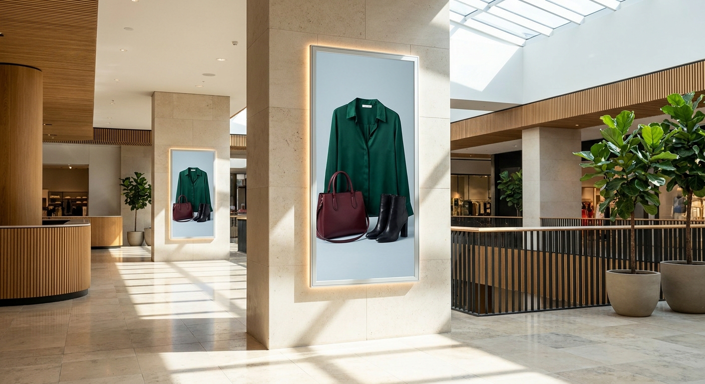 Specifying Mall Signage Light Boxes: How to Buy a Whole Concourse at Once